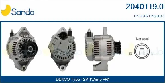 Alternator (2040119.0)