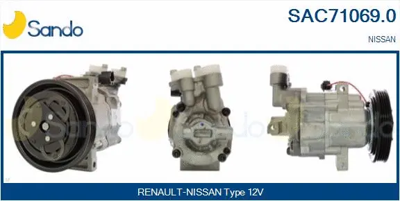 Compressor, air conditioning (SAC71069.0)