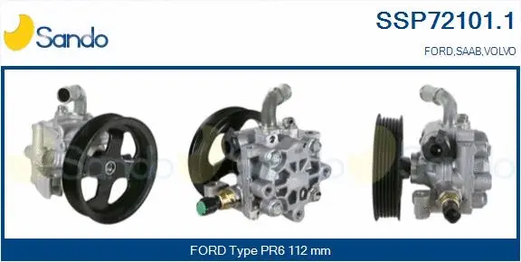 Hydraulic Pump, steering (SSP72101.1)