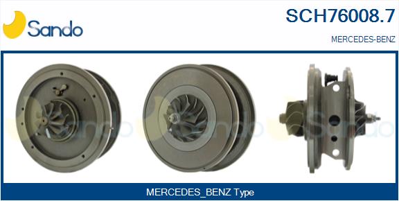 Core assembly, turbocharger (SCH76008.7)