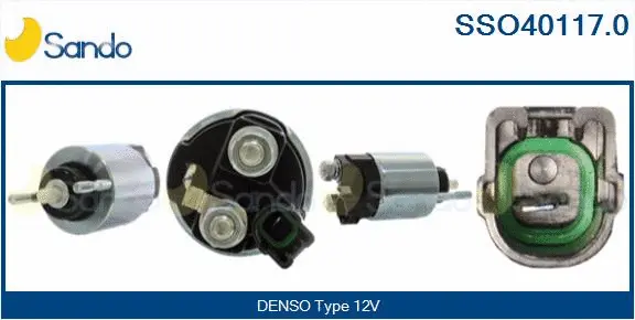 Solenoid Switch, starter (SSO40117.0)