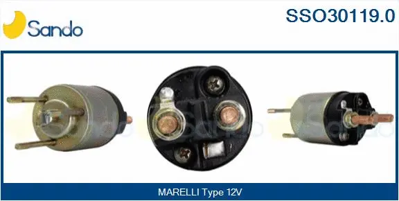Solenoid Switch, starter (SSO30119.0)
