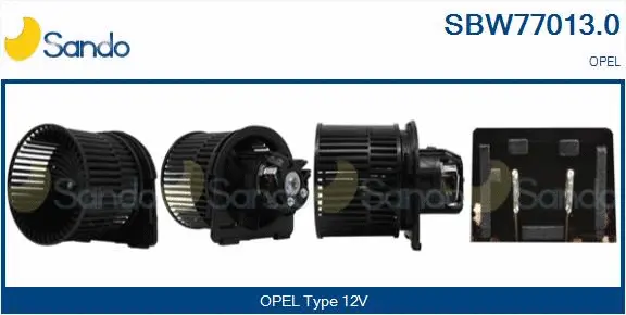 Interior Blower (SBW77013.0)