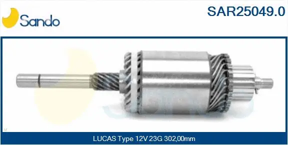 Armature, starter (SAR25049.0)