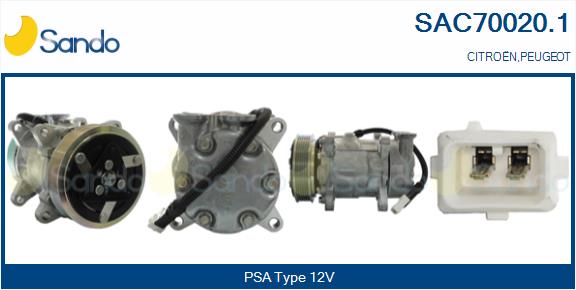 Compressor, air conditioning (SAC70020.1)