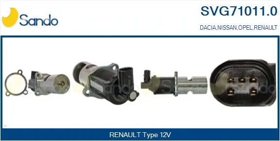 EGR Valve (SVG71011.0)