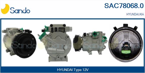 Compressor, air conditioning (SAC78068.0)