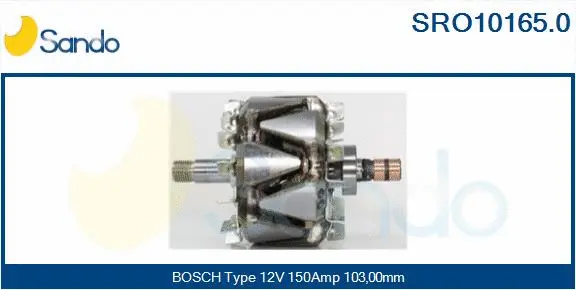 Rotor, alternator (SRO10165.0)