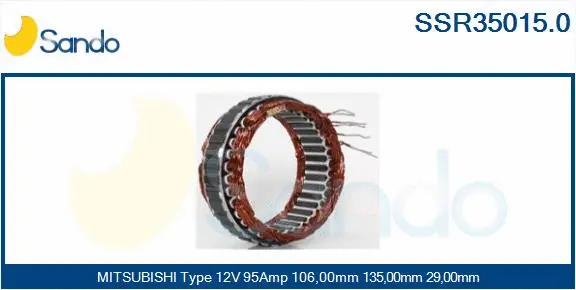 Stator, alternator (SSR35015.0)