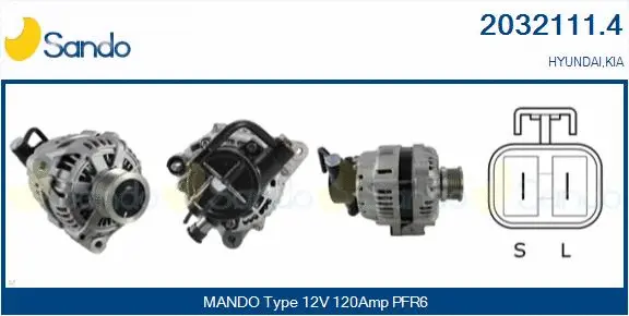 Alternator (2032111.4)