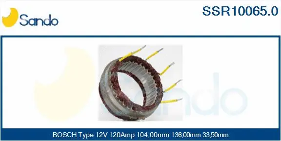 Stator, alternator (SSR10065.0)