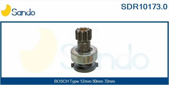 Pinion, starter (SDR10173.0)