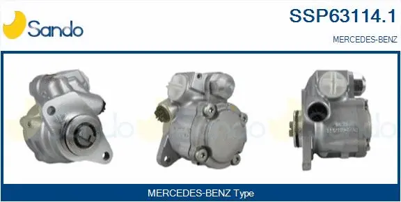 Hydraulic Pump, steering (SSP63114.1)