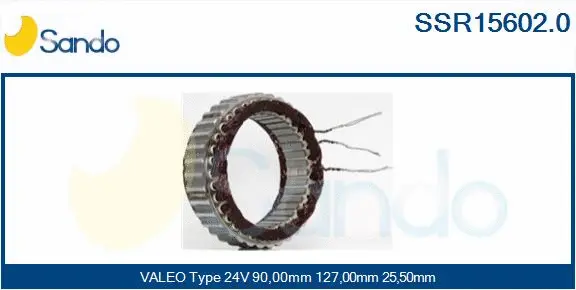 Stator, alternator (SSR15602.0)