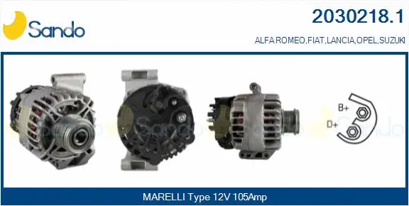 Alternator (2030218.1)