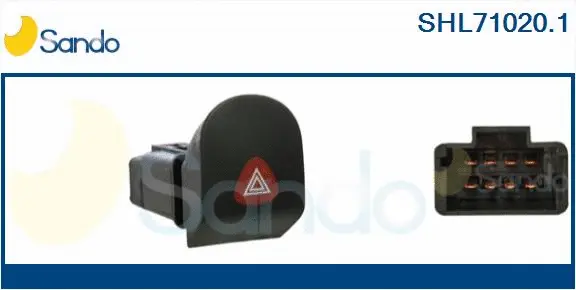 Hazard Warning Light Switch (SHL71020.1)