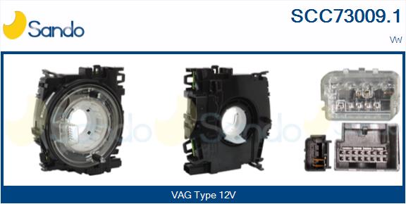 Clockspring, airbag (SCC73009.1)