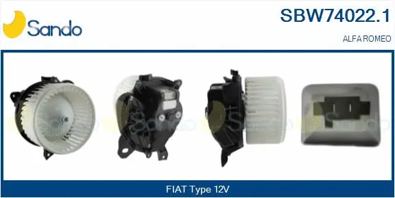 Interior Blower (SBW74022.1)