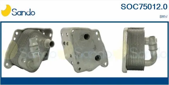 Oil Cooler, engine oil (SOC75012.0)