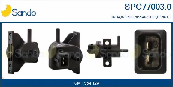 Pressure Converter, exhaust control (SPC77003.0)