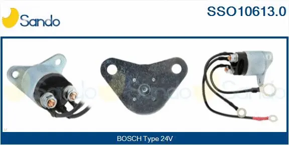 Solenoid Switch, starter (SSO10613.0)