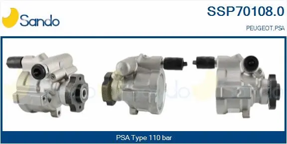 Hydraulic Pump, steering (SSP70108.0)