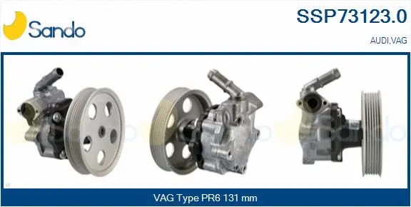 Hydraulic Pump, steering (SSP73123.0)