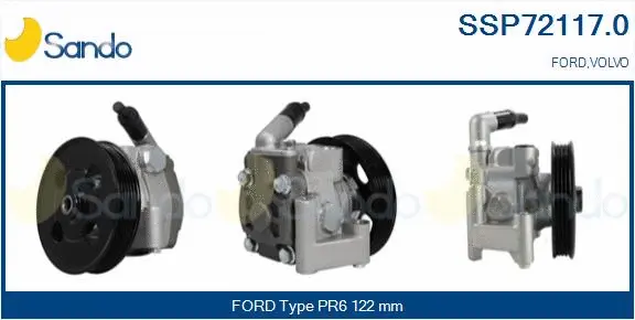 Hydraulic Pump, steering (SSP72117.0)
