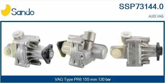 Hydraulic Pump, steering (SSP73144.0)