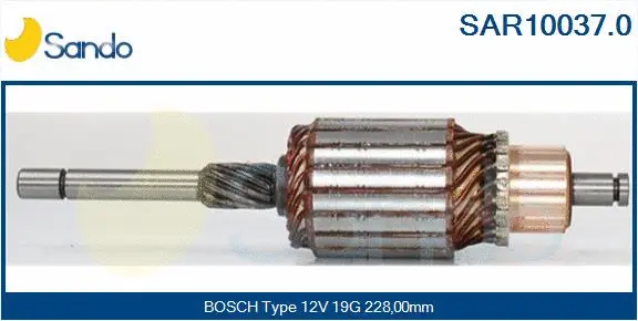 Armature, starter (SAR10037.0)