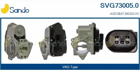 EGR Valve (SVG73005.0)