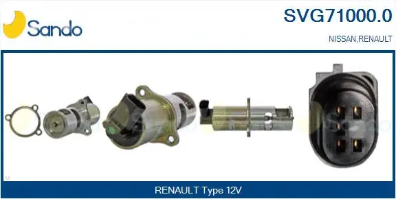 EGR Valve (SVG71000.0)