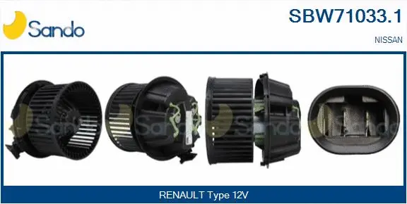 Interior Blower (SBW71033.1)