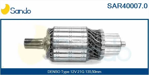 Armature, starter (SAR40007.0)