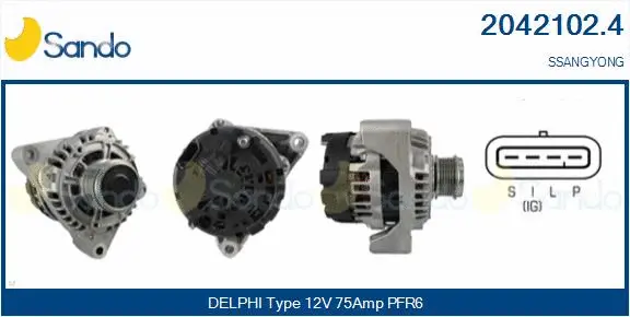 Alternator (2042102.4)
