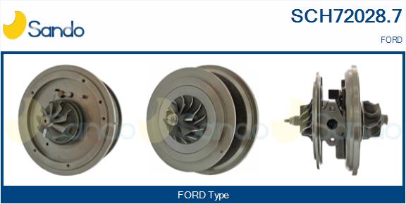 Core assembly, turbocharger (SCH72028.7)