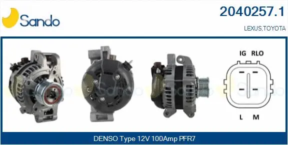 Alternator (2040257.1)