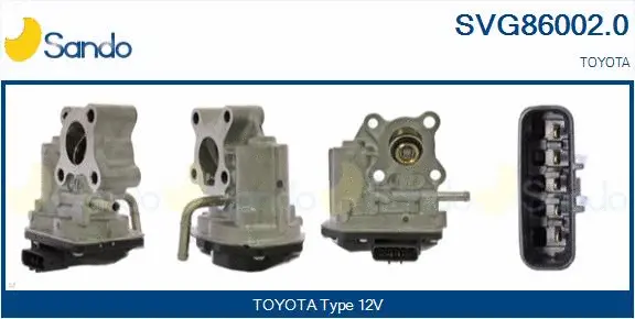 EGR Valve (SVG86002.0)