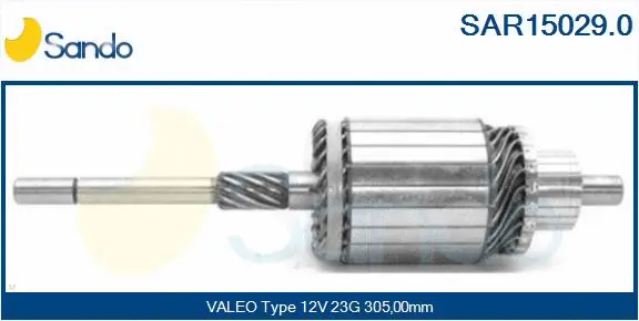Armature, starter (SAR15029.0)
