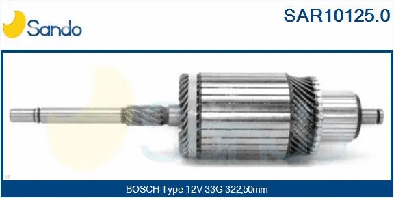 Armature, starter (SAR10125.0)