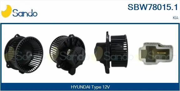 Interior Blower (SBW78015.1)