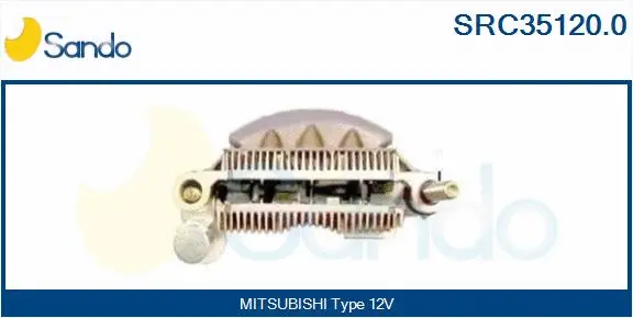 Rectifier, alternator (SRC35120.0)