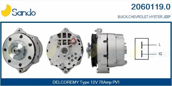 Alternator (2060119.0)