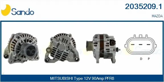 Alternator (2035209.1)