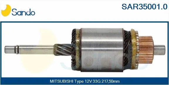 Armature, starter (SAR35001.0)