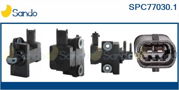 Pressure converter, turbocharger (SPC77030.1)