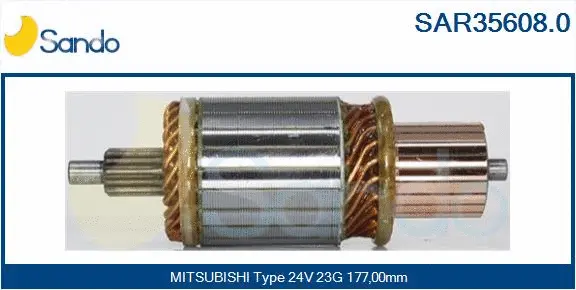 Armature, starter (SAR35608.0)