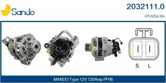 Alternator (2032111.0)
