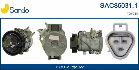 Compressor, air conditioning (SAC86031.1)