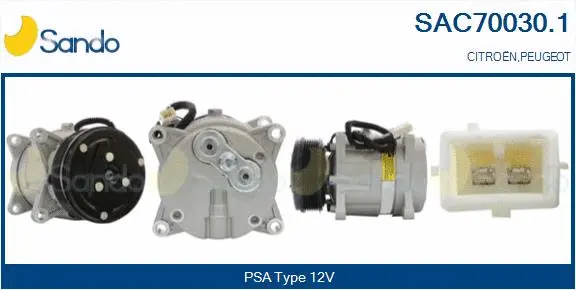Compressor, air conditioning (SAC70030.1)